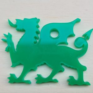 Welsh Dragon Keyring