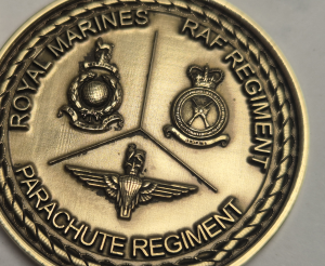 Bespoke engraved coin with personalisation