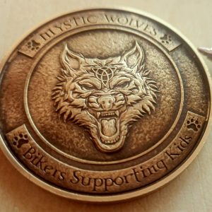 Bespoke engraved coin with personalisation