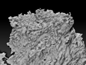 Anglesey/Ynys Mon 3d relief model