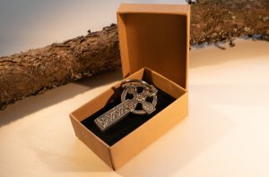 Cast Pewter Celtic Cross