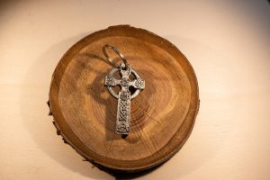 Cast Pewter Celtic Cross