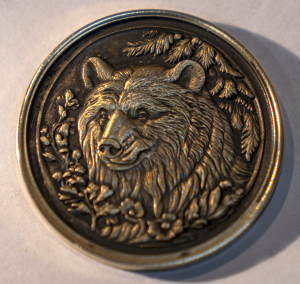 Bespoke engraved coin with personalisation