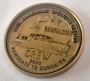 Bespoke engraved coin with personalisation