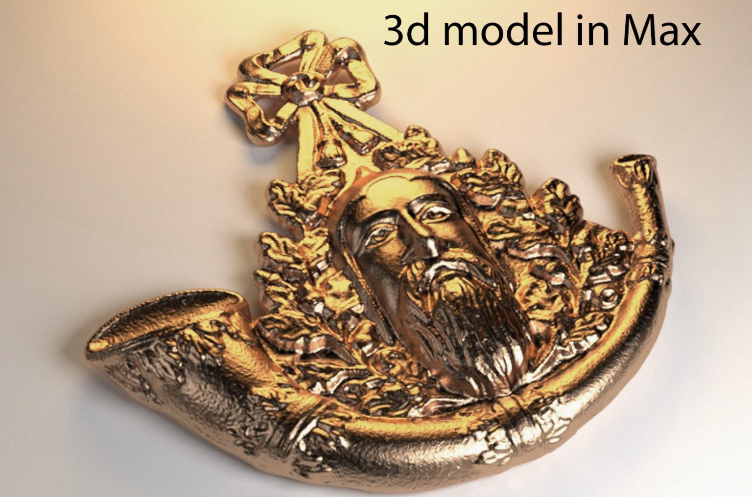 recreation of an old military cap badge
