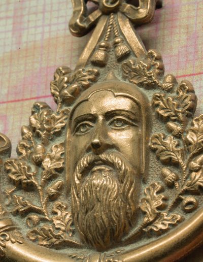 recreation of an old military cap badge