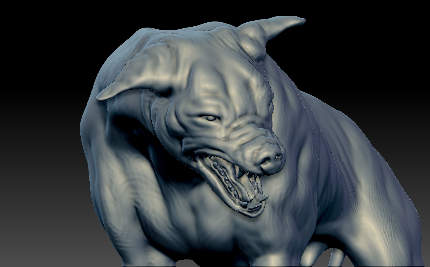An Angry Dog – Môn3d 3d modelling and product creation