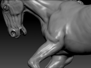3D Model of Running horse