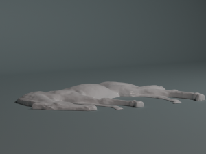 3d horse relief for print or CNC