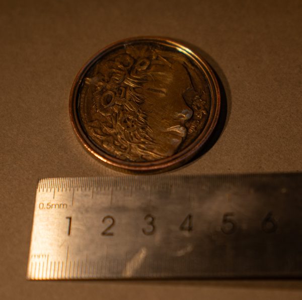 Brass engraved Coin | Personalized Laser Engraved Memorial Brass Coin  | Brass engraved Coin  | worry coin  | challenge coin